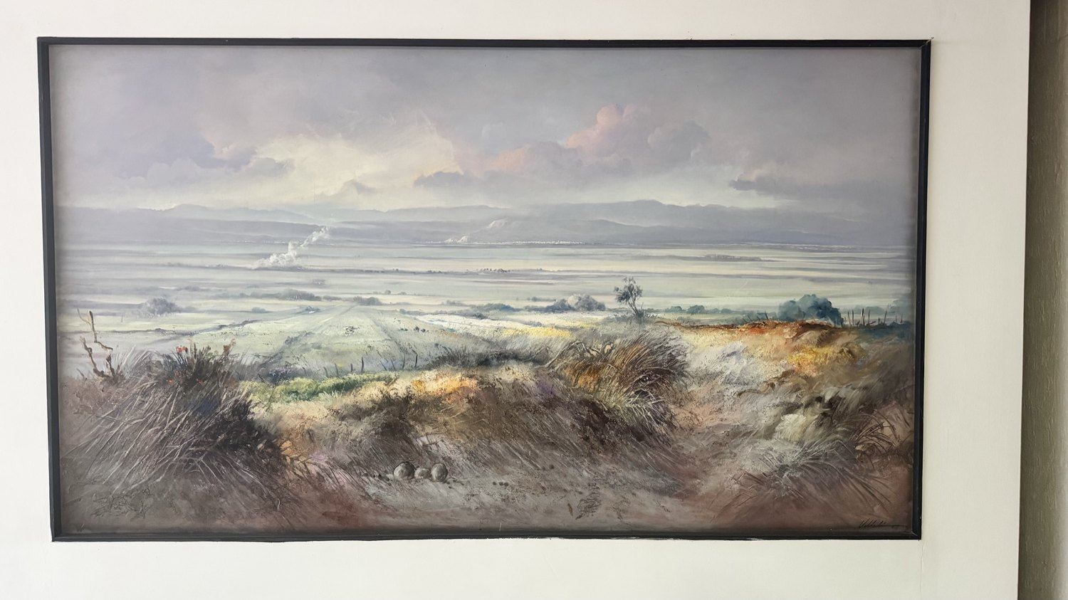 Pintura larense exhibida en el Hotel Príncipe
